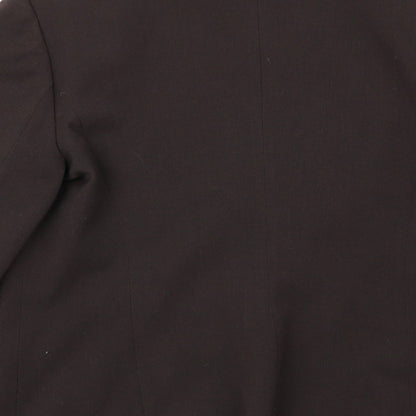 alex& co Womens Brown   Jacket Blazer Size 14