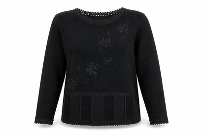 Womens UK Size M ellie louise Black Pullover Jumper