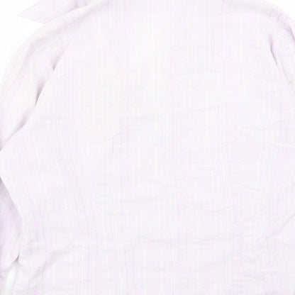 Womens UK Size 10 M&S Purple Basic Blouse