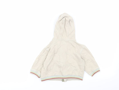 Cherokee Boys Beige   Full Zip Jumper Size 9-12 Months