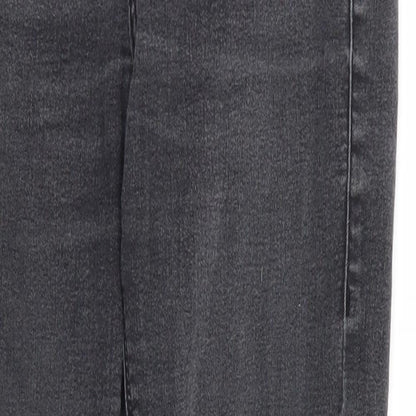 Topshop Womens Grey   Skinny Jeans Size 25 in L32 in