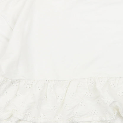 Primark Womens White   Pullover Jumper Size 14