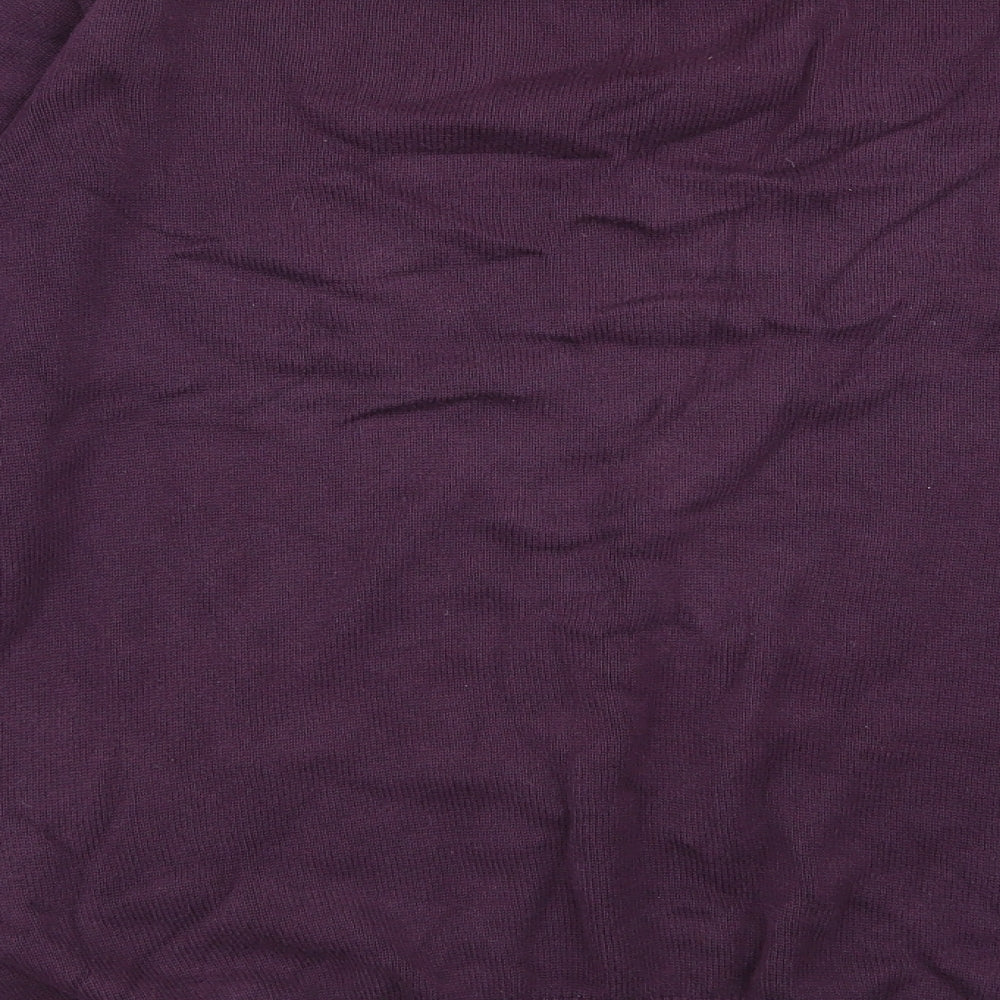 M&S Mens Purple   Pullover Jumper Size L