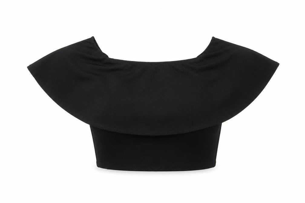 Womens UK Size 6 River Island Black Basic Tank