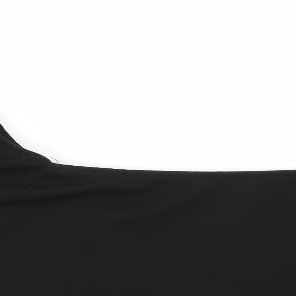 Womens UK Size 6 River Island Black Basic Tank