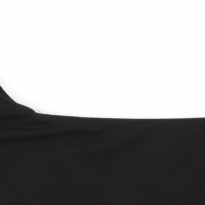 Womens UK Size 6 River Island Black Basic Tank