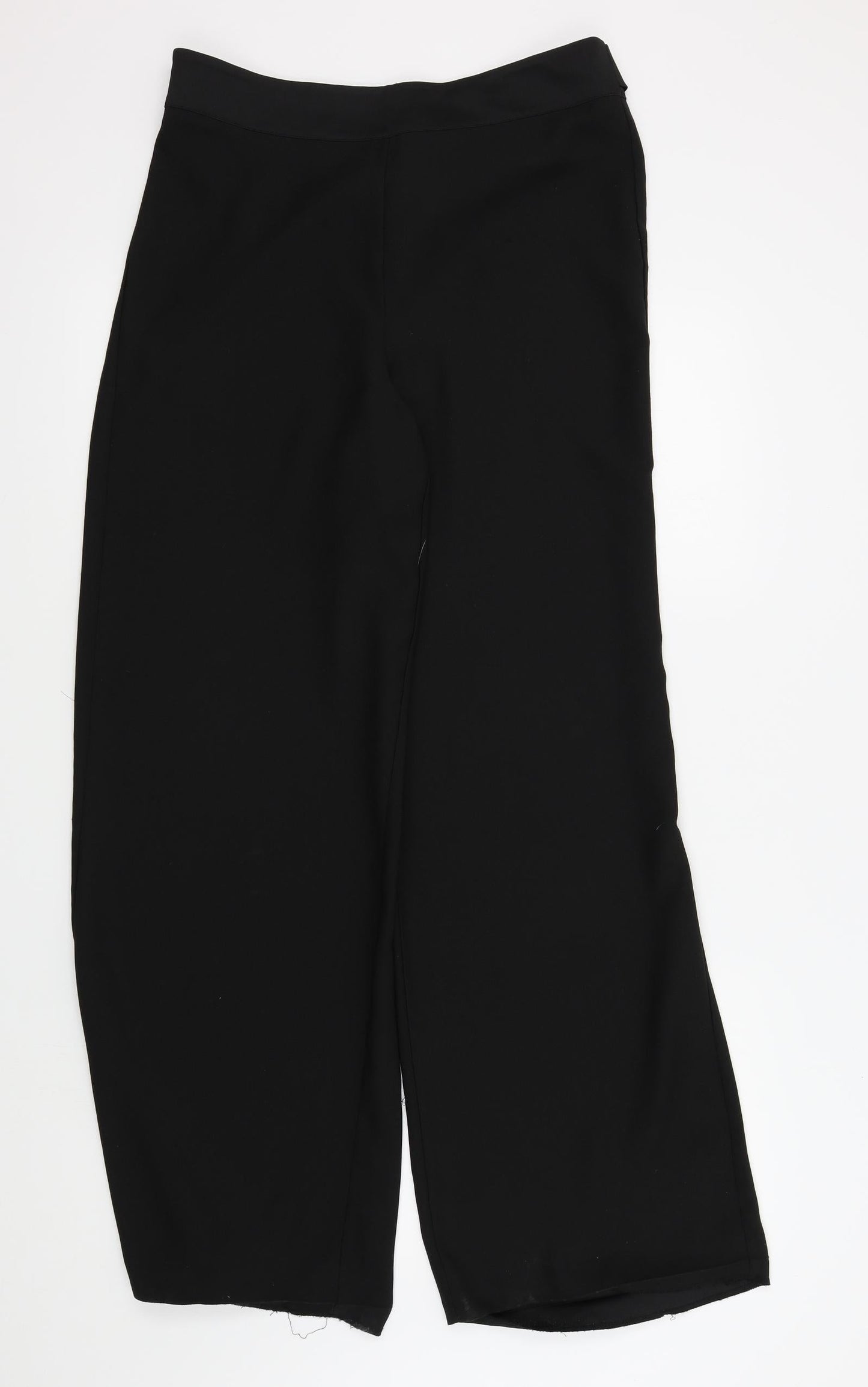 Womens UK Size 10 Papaya Regular Fit  Black Trousers