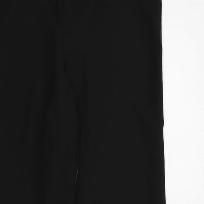 Womens UK Size 10 Papaya Regular Fit  Black Trousers