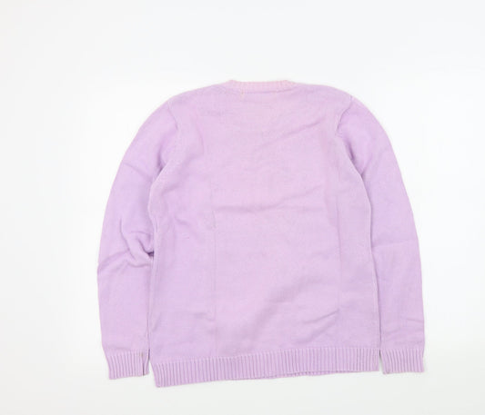 EWM Womens Purple   Pullover Jumper Size 14