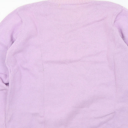 EWM Womens Purple   Pullover Jumper Size 14