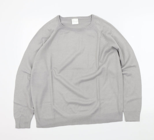 Womens UK Size 14 Wardrobe Grey Pullover Jumper