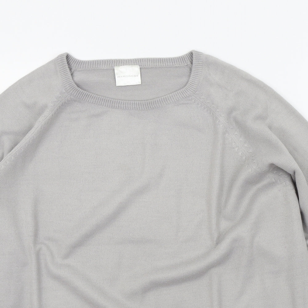Womens UK Size 14 Wardrobe Grey Pullover Jumper