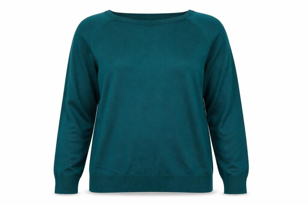 Womens UK Size 12 Wardrobe Green Pullover Jumper