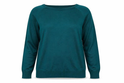 Womens UK Size 12 Wardrobe Green Pullover Jumper