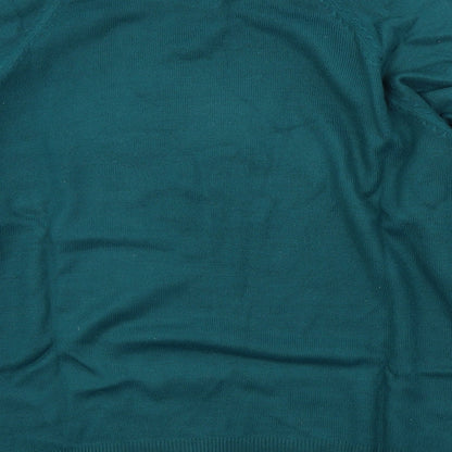Womens UK Size 12 Wardrobe Green Pullover Jumper