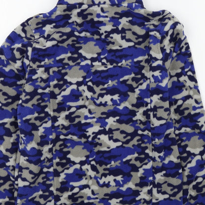 High Sierra Boys Blue Camouflage  Jacket  Size M