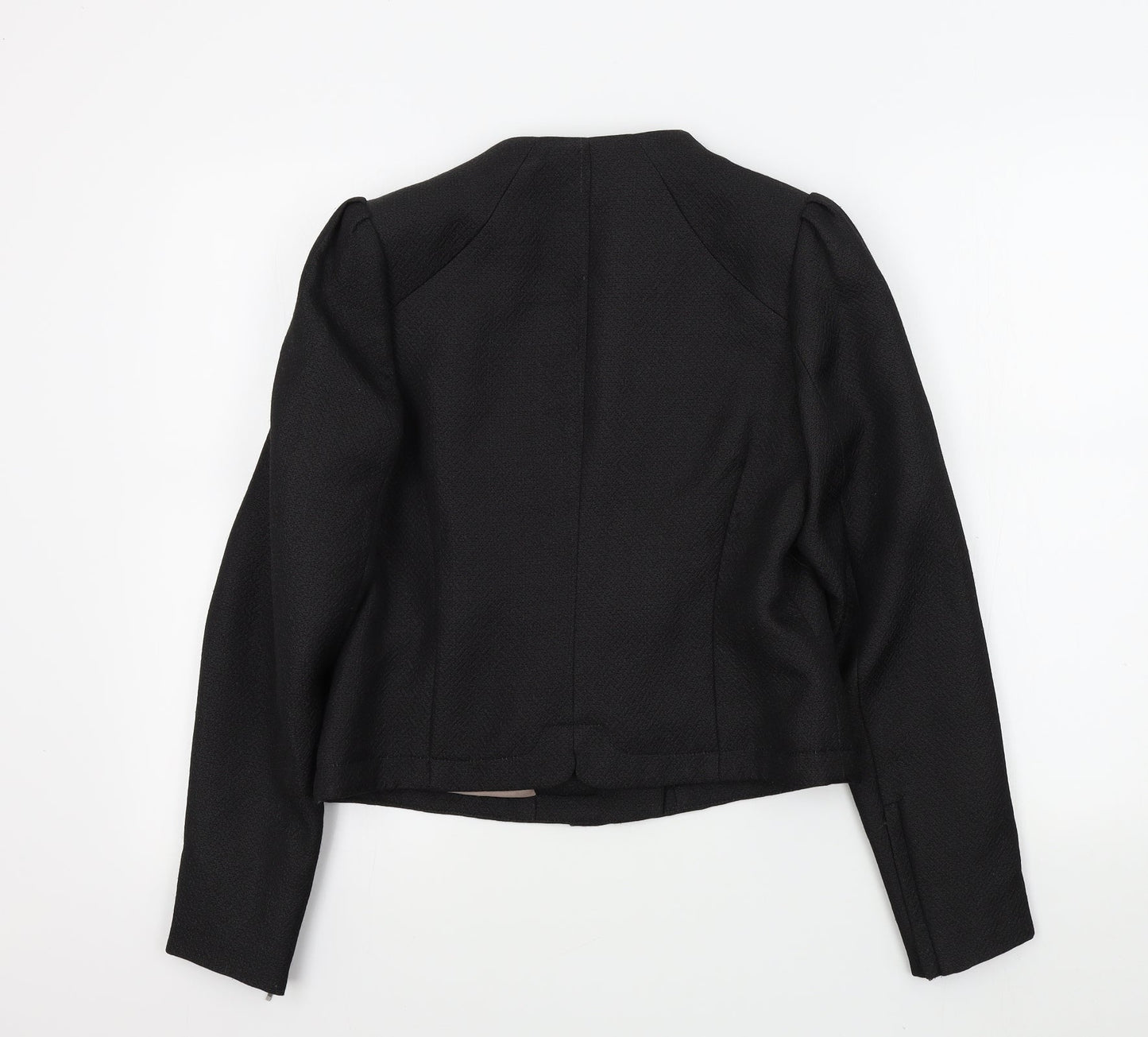 Coast Womens Black Colourblock  Jacket Blazer Size 10