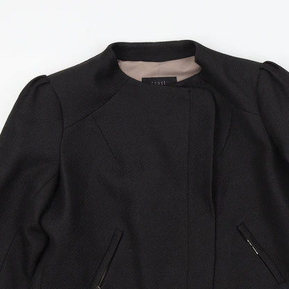 Coast Womens Black Colourblock  Jacket Blazer Size 10