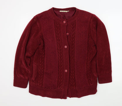 Reflect Collection Womens Red   Jacket  Size M