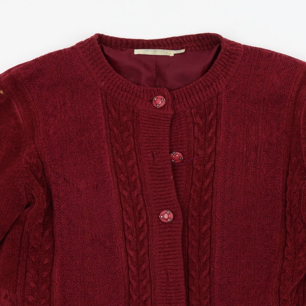 Reflect Collection Womens Red   Jacket  Size M