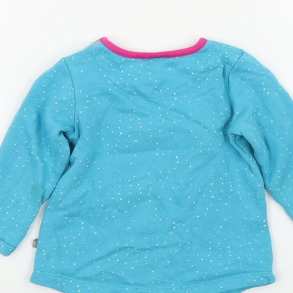 Liegelind Girls Blue   Pullover Jumper Size 9-12 Months