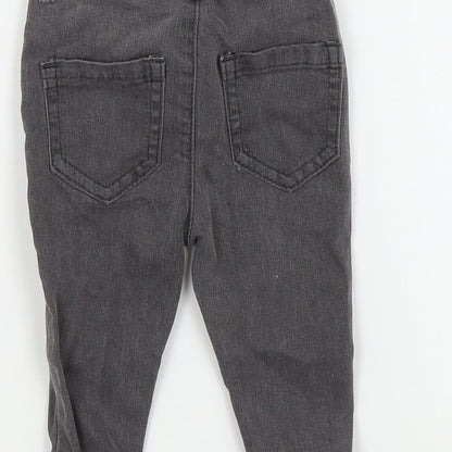 Disney Baby Boys Grey   Cargo Trousers Size 3-6 Months