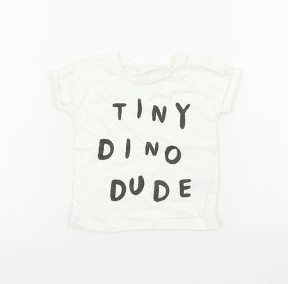 NEXT Baby White   Basic T-Shirt Size 6-9 Months