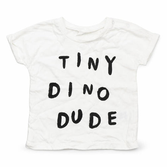 Front view of Next Baby White Basic T-Shirt, size 6-9, Months