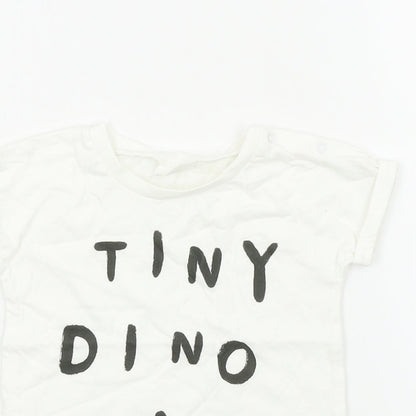 NEXT Baby White   Basic T-Shirt Size 6-9 Months