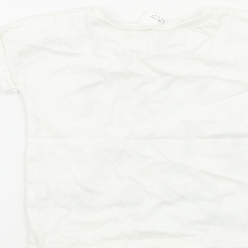 NEXT Baby White   Basic T-Shirt Size 6-9 Months