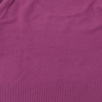 alexara Womens Purple   Pullover Jumper Size L