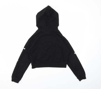 H&M Girls Black   Pullover Sweatshirt Size 9-10 Years