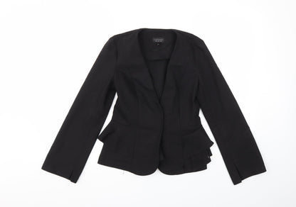 Topshop Womens Black   Jacket Blazer Size 8