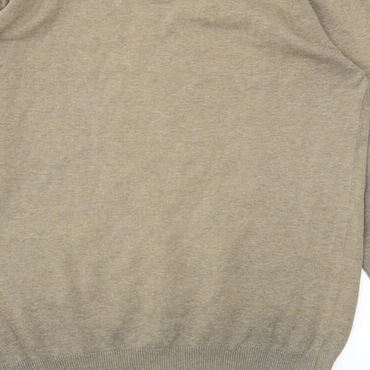 Mens UK Size S Easy Brown Pullover Sweatshirt