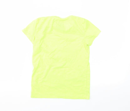 URBAN DEPT Boys Yellow Animal Print  Basic T-Shirt Size 6 Years