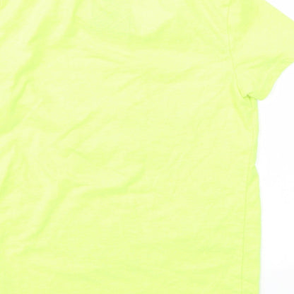 URBAN DEPT Boys Yellow Animal Print  Basic T-Shirt Size 6 Years