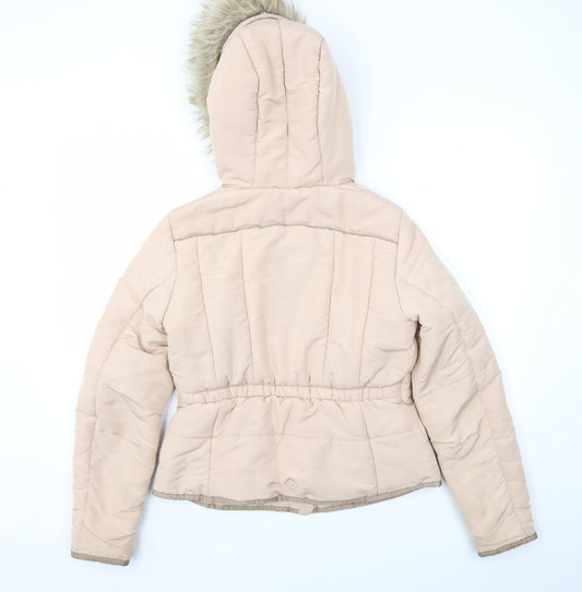 H&M Womens Pink   Jacket Coat Size 6