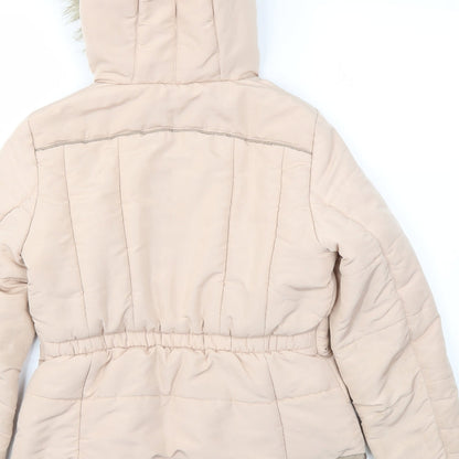 H&M Womens Pink   Jacket Coat Size 6