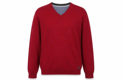 Sand stone Mens Red   Pullover Sweatshirt Size M