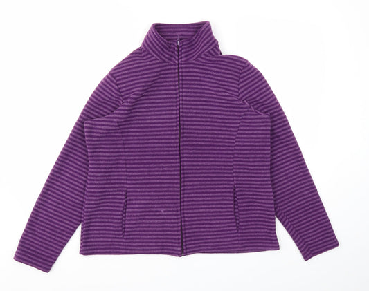 Womens UK Size 16 M&S Purple Pullover Jumper