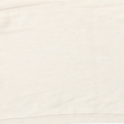 Womens UK Size L H&M Beige Pullover Jumper