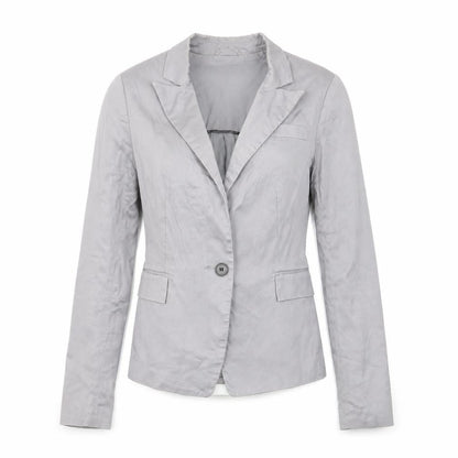 Womens UK Size 10 New Look Regular Grey Blazer