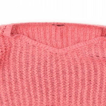 F&F Womens Pink   Pullover Jumper Size 18