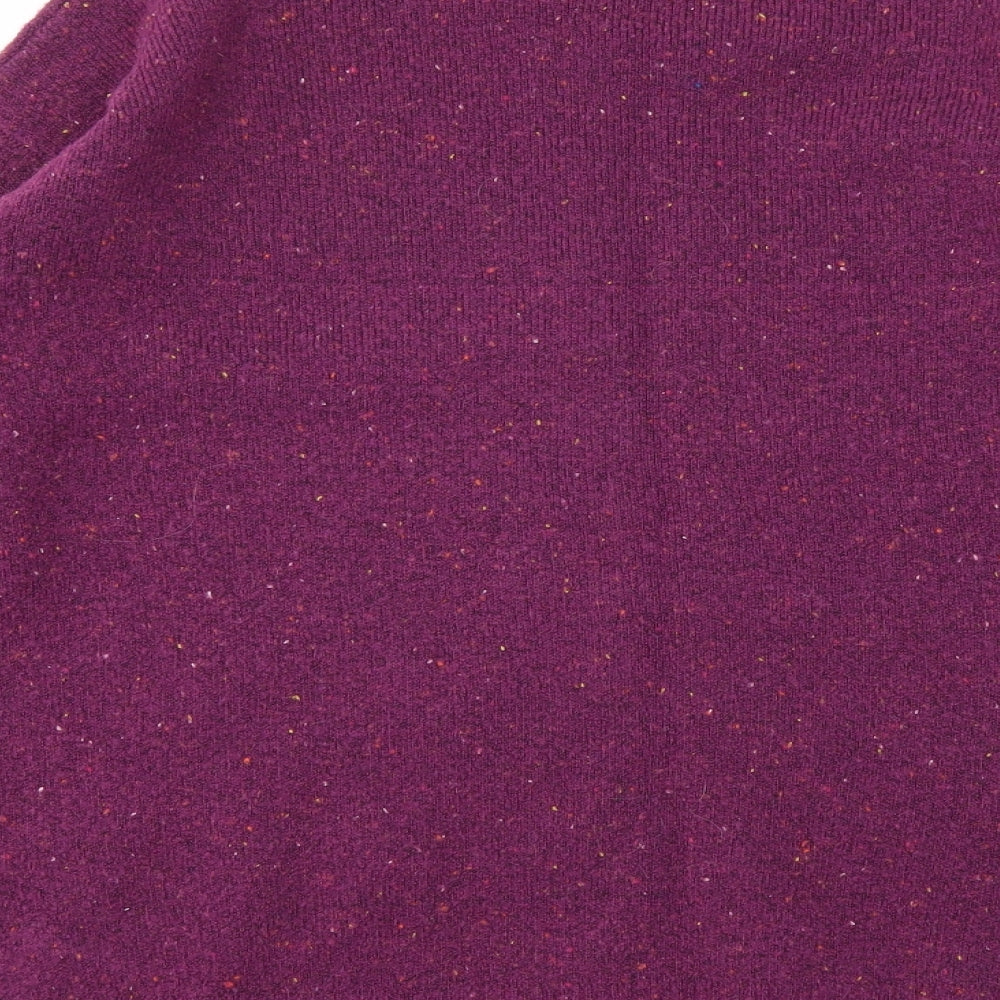 Nutmeg Womens Purple   Pullover Jumper Size 12