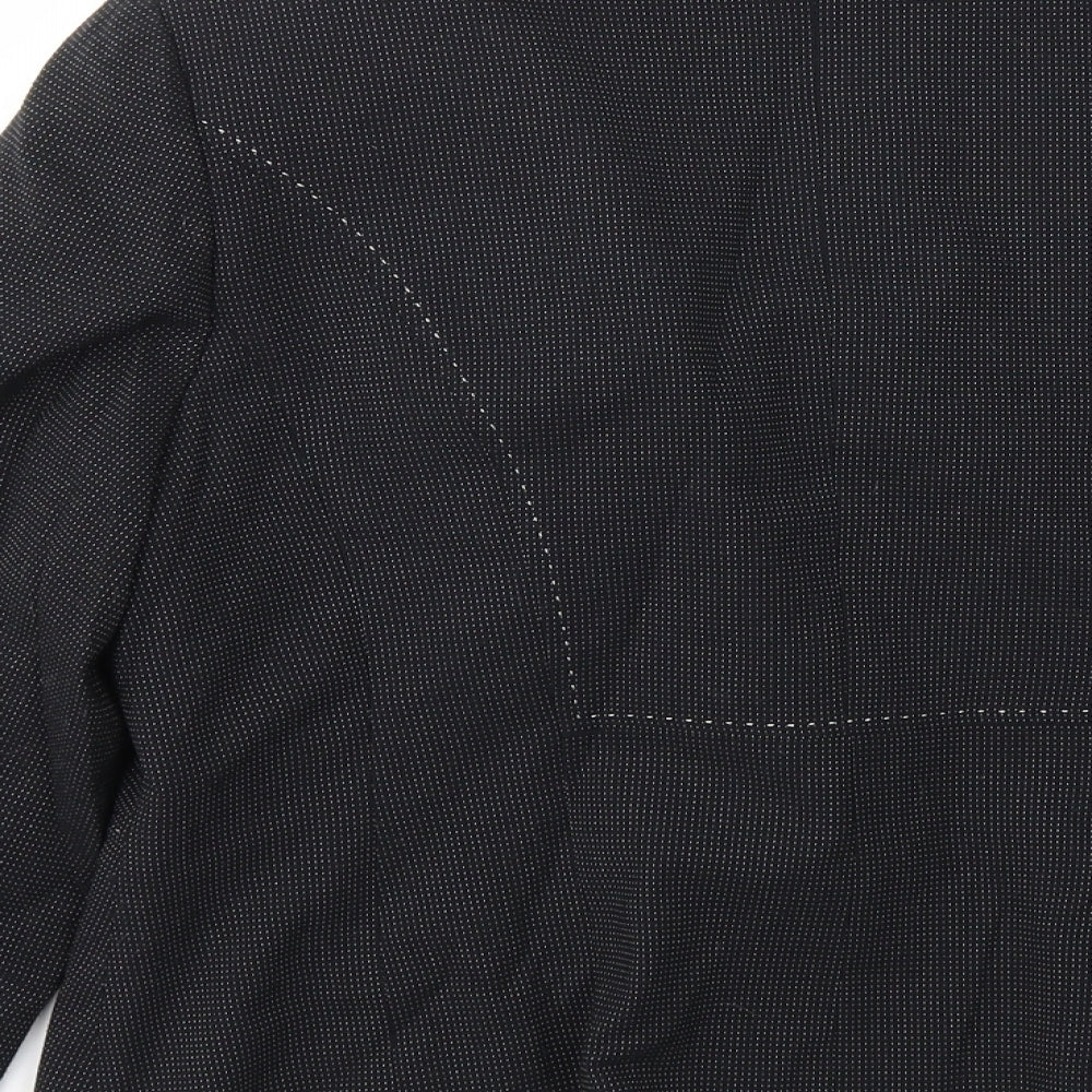 M&S Womens Black   Jacket Blazer Size 16