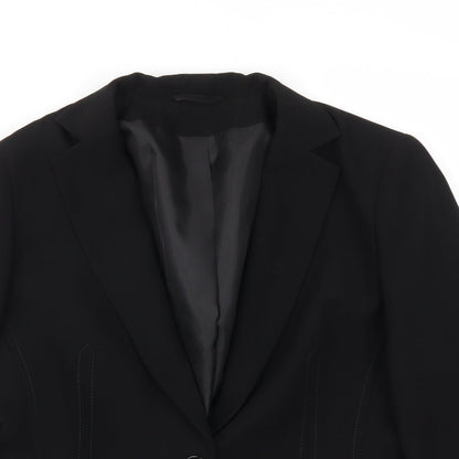 Dorothy Perkins Womens Black Ombré  Jacket Blazer Size 14