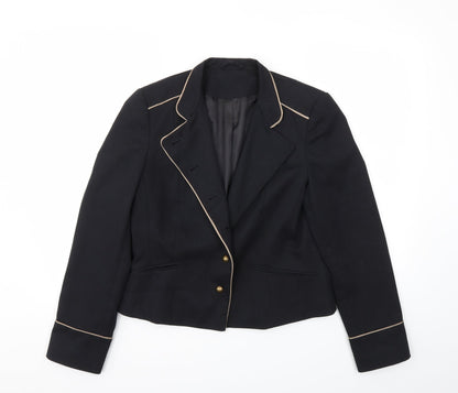 Dorothy Perkins Womens Black   Jacket Blazer Size 14