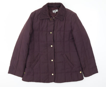 Womens UK Size 12 M&S Purple Jacket