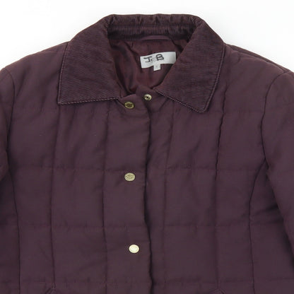 Womens UK Size 12 M&S Purple Jacket