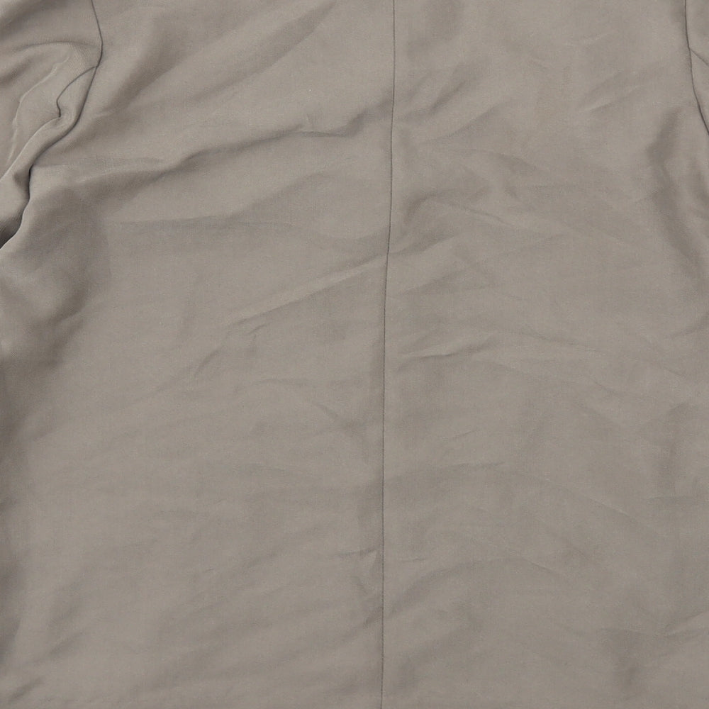 H&M Womens Brown   Jacket Blazer Size 8